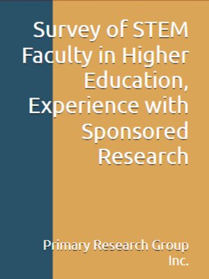 cover image of Experience with Sponsored Research
